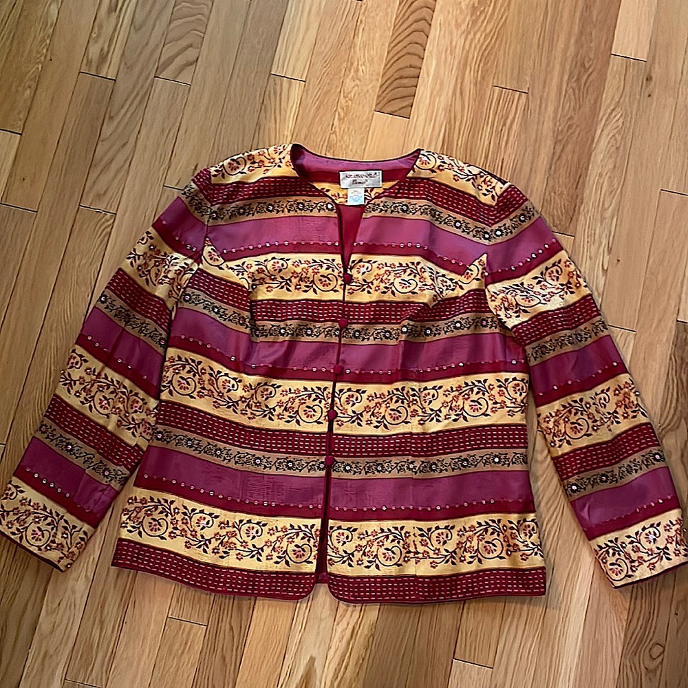 Adrianna Papell Woman Silk Jacket